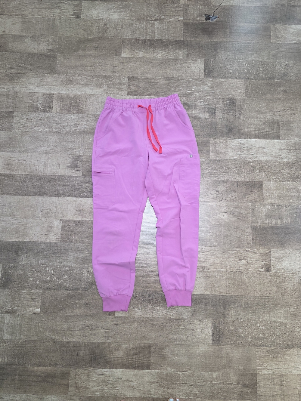 Figs Uman Relaxed Jogger High Waisted In Pink Cloud